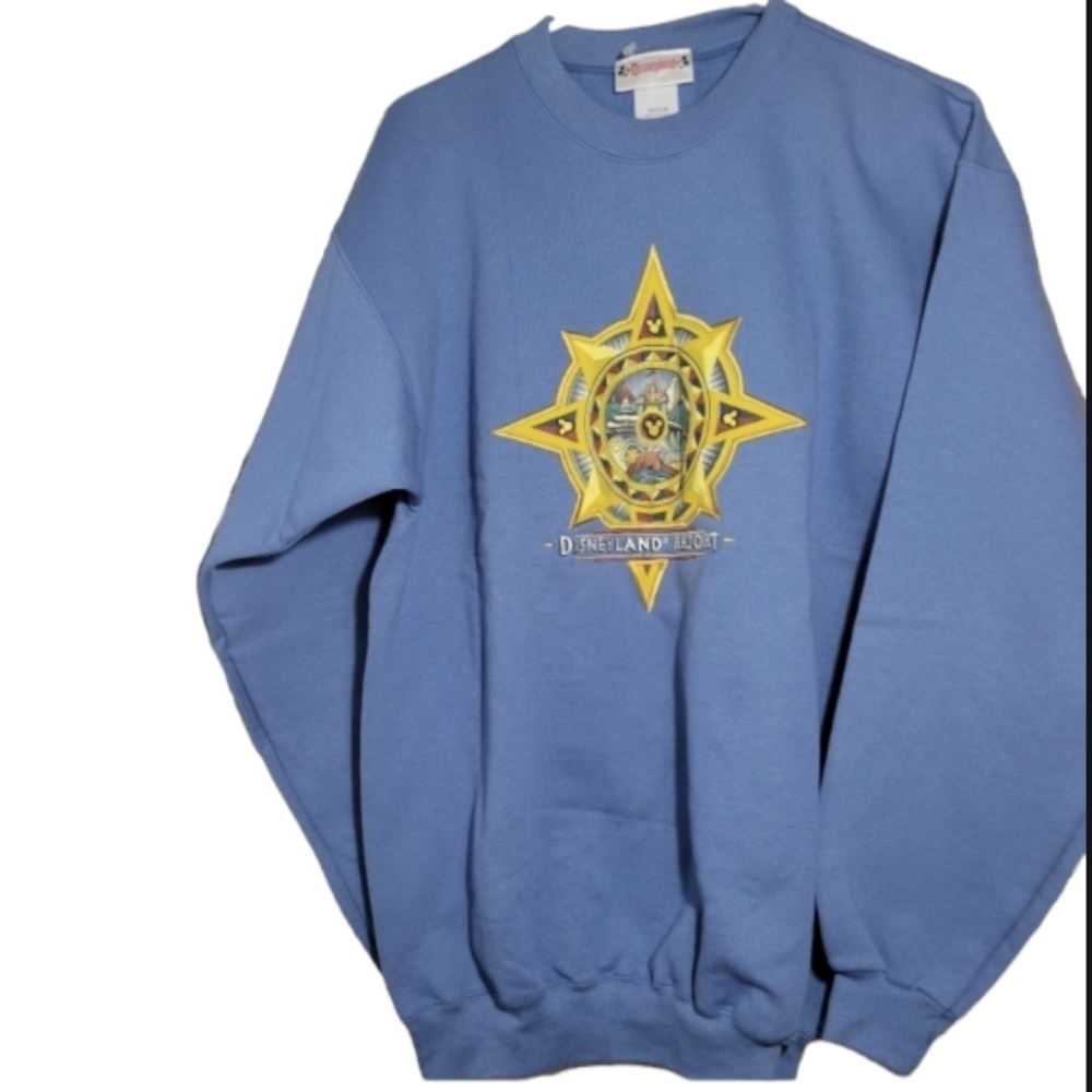 Disney vintage Disneyland resort Sailor star sweater